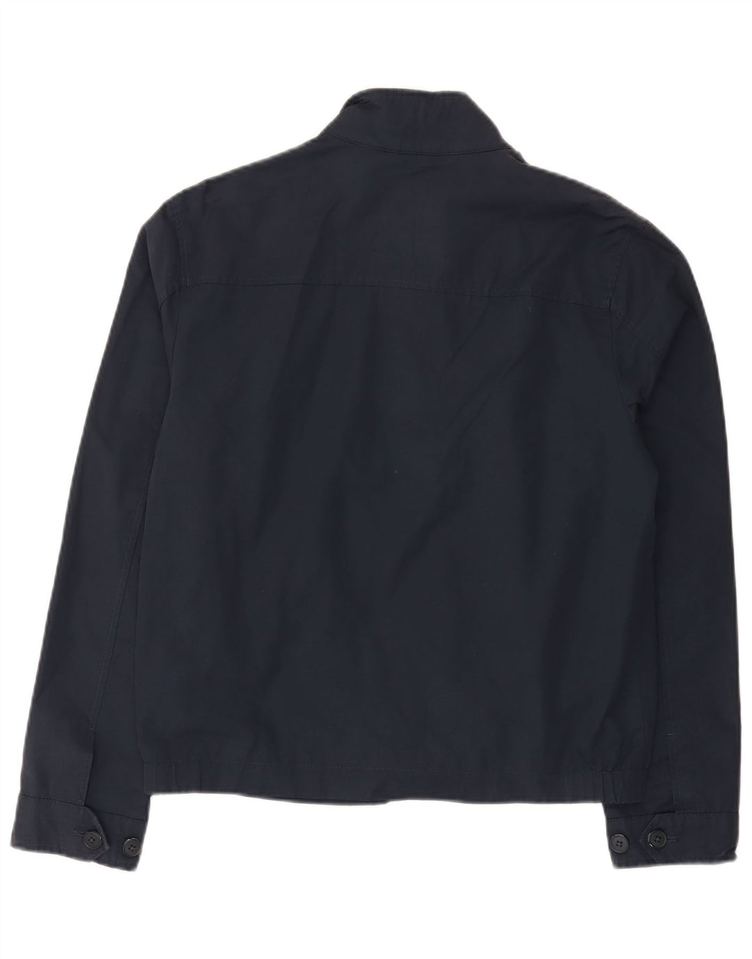 Jaqueta bomber masculina MARKS & SPENCER UK 36 pequena algodão azul marinho