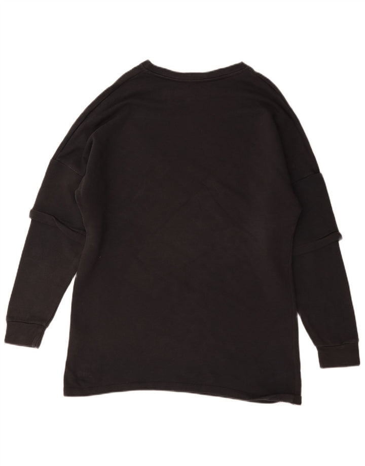 Zara Moletom Masculino Jumper Pequeno Algodão Preto