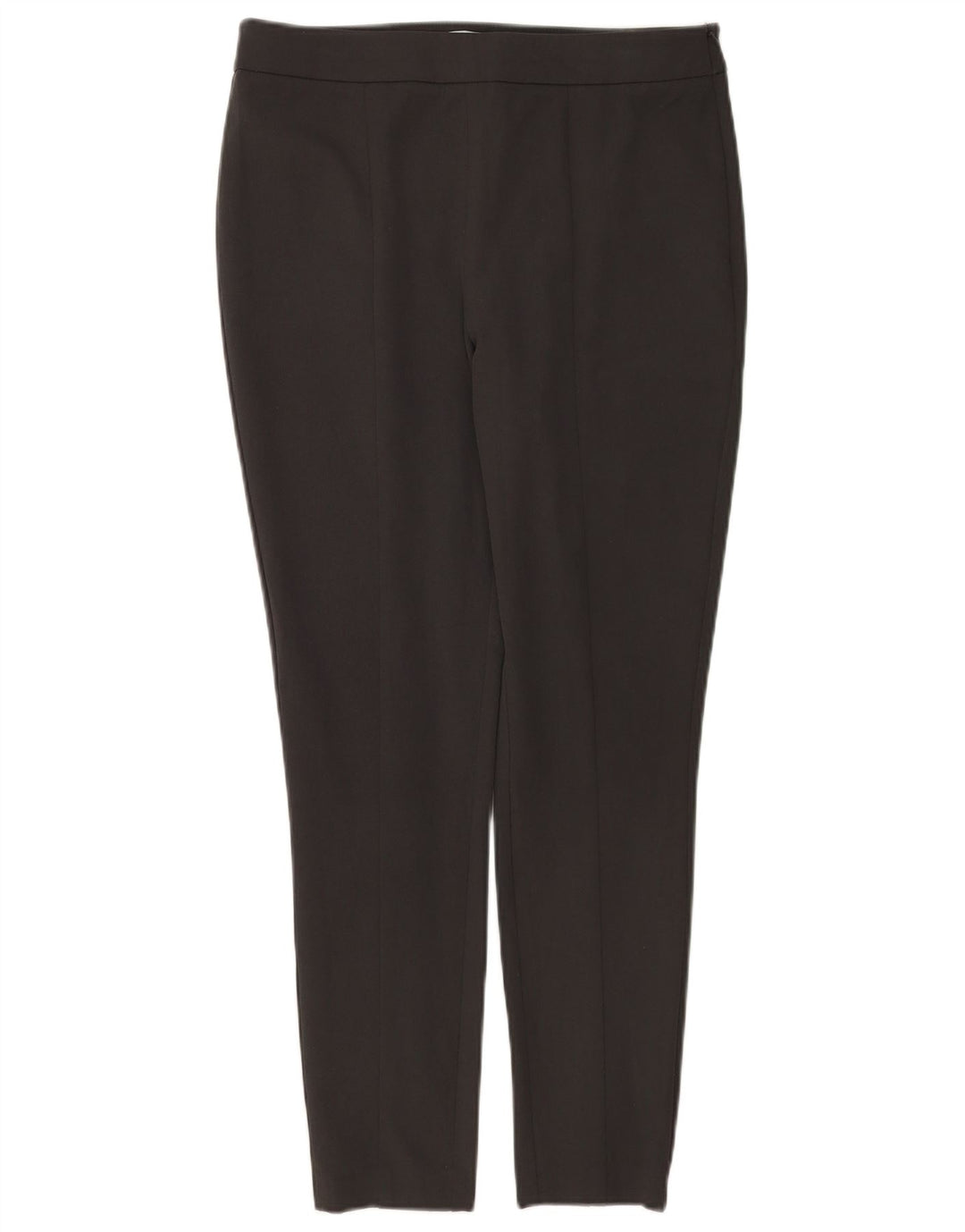 Calça Chino Slim Feminina REISS Reino Unido 12 Médio W30 L28 Poliéster Cinza