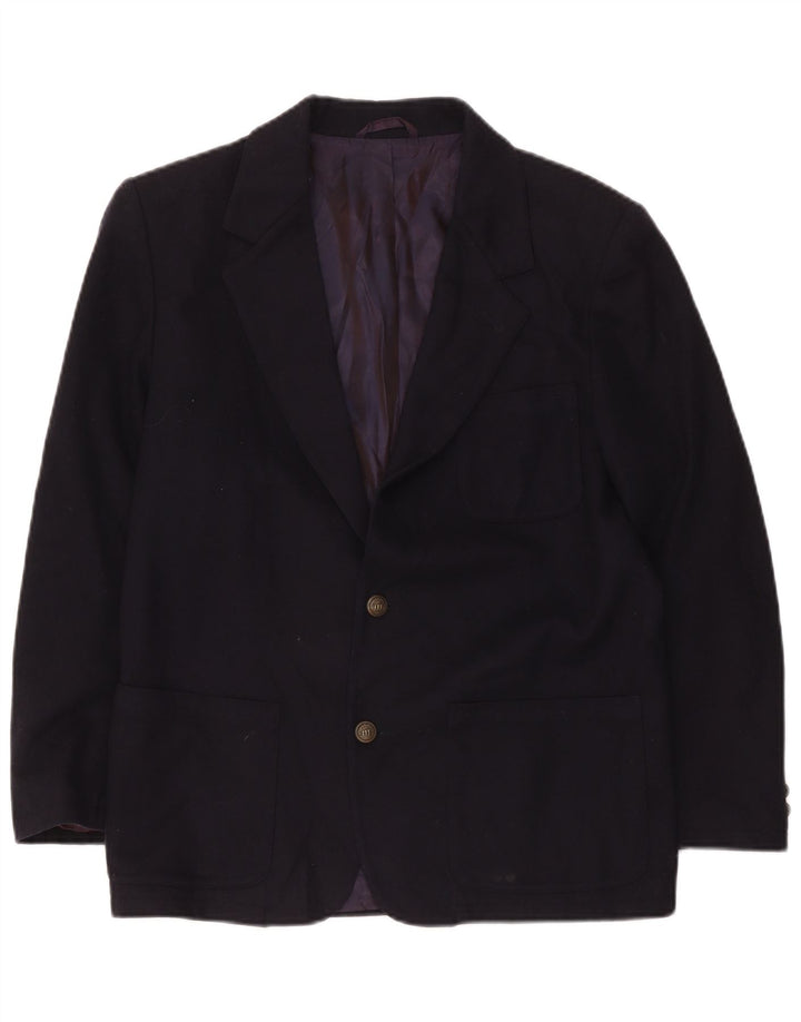 Jaqueta blazer de 2 botões Henry Cottons Boys 14-15 anos azul marinho lã