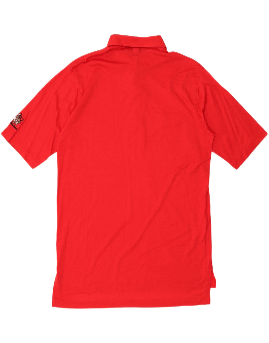 Camisa polo masculina Izod grande algodão vermelho