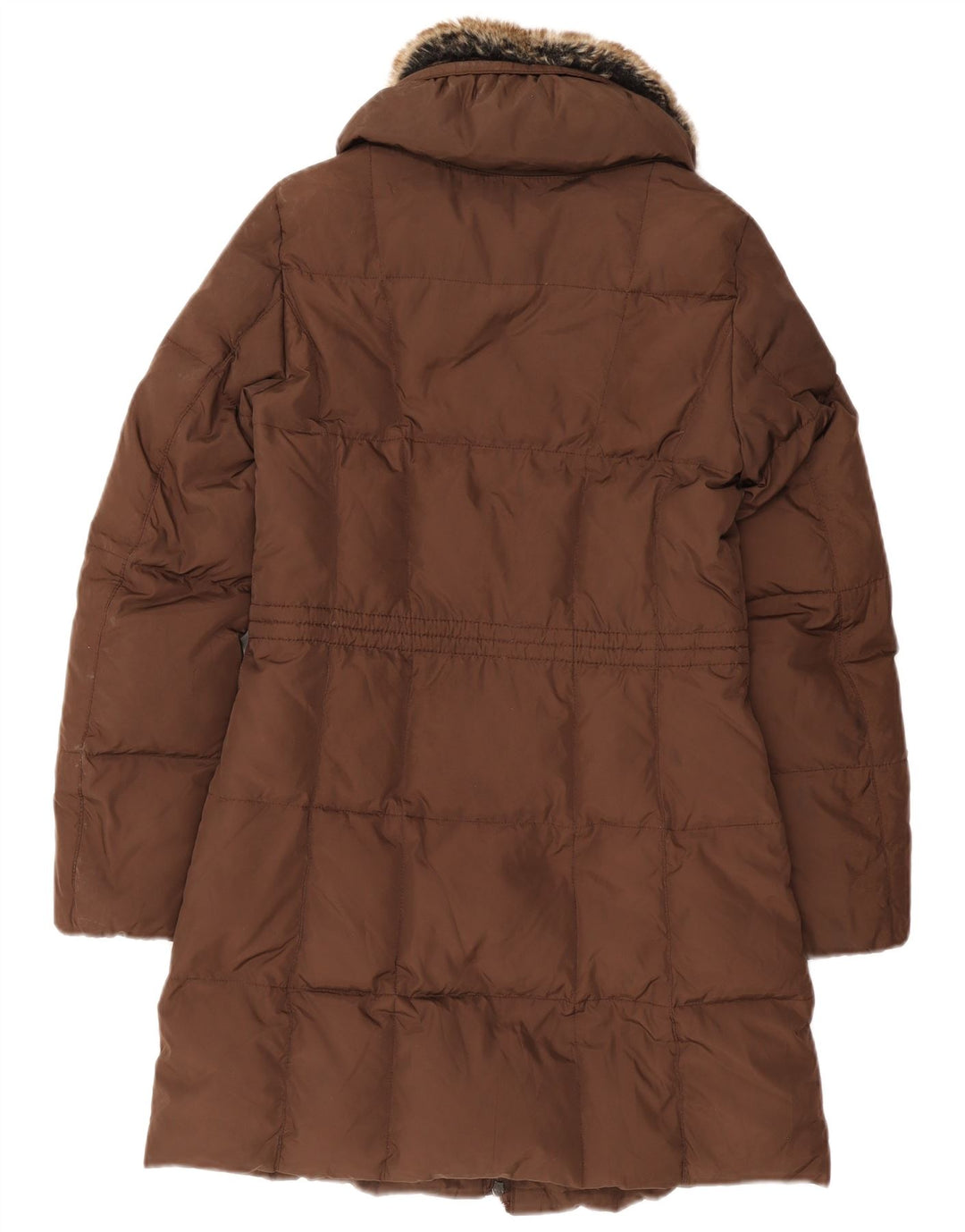 Casaco acolchoado feminino Geox UK 8 poliéster marrom pequeno