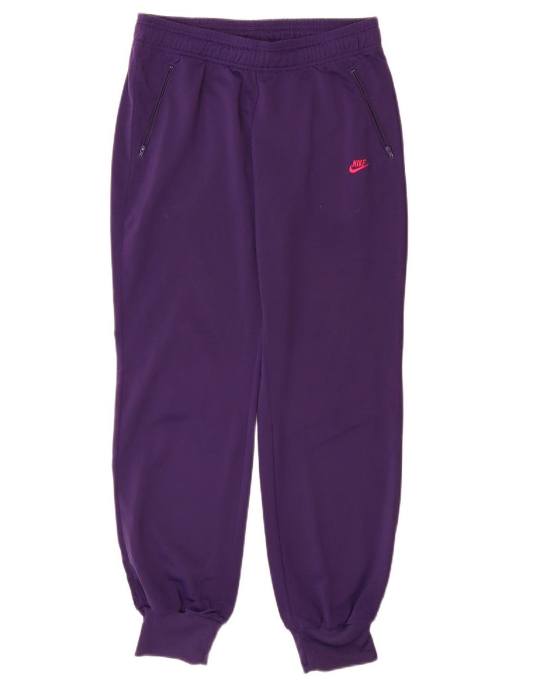 Calça de treino feminina Nike Joggers UK 14 médio roxo poliéster