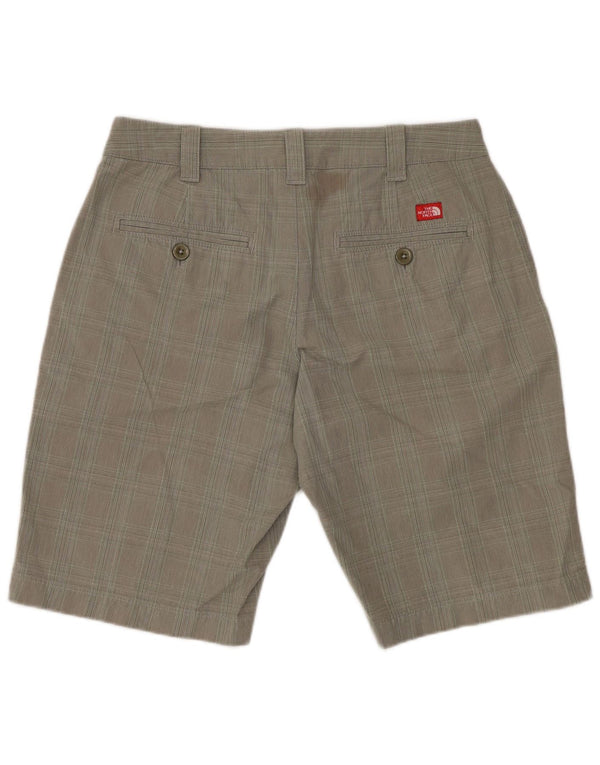 Shorts Chino Feminino Regular Fit The North Face US 4 Pequeno W30 Verde Xadrez