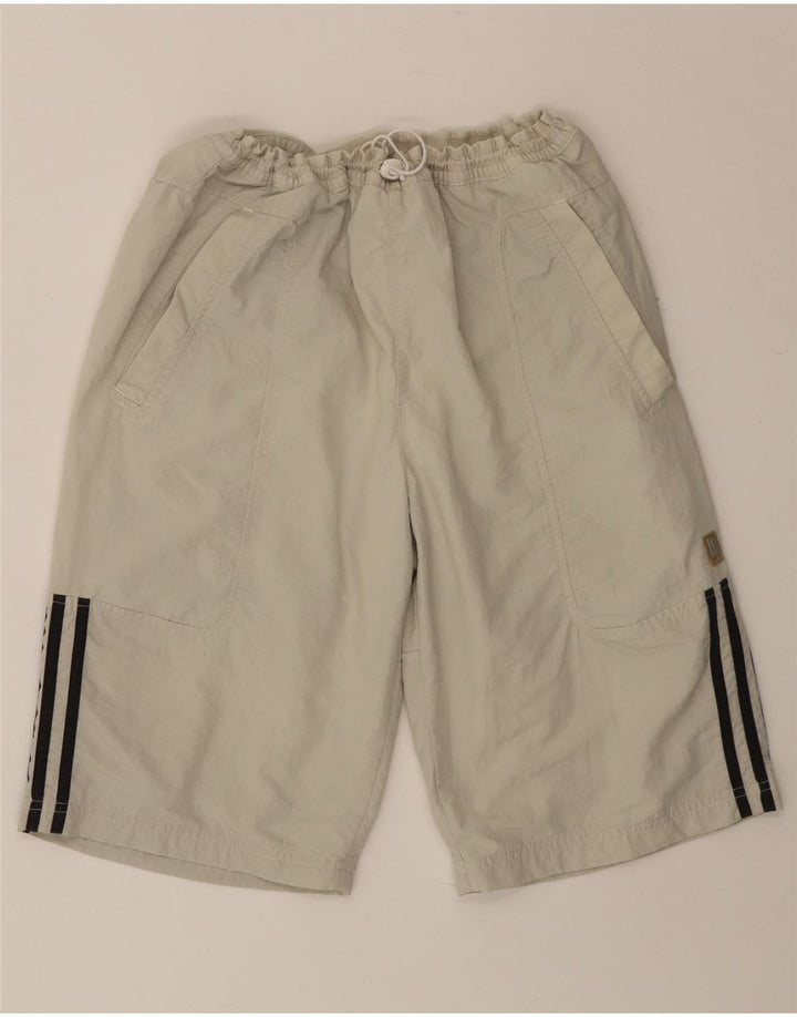 Shorts de natação masculino ADIDAS pequeno cinza poliamida