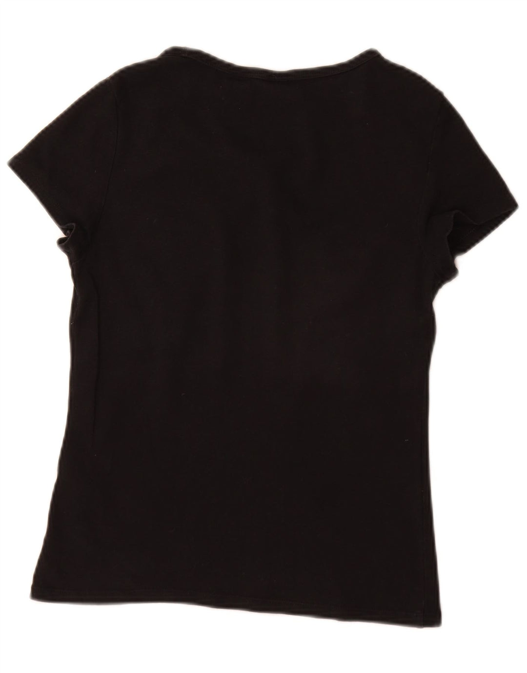 Camiseta feminina Levi's Top UK 12 médio algodão preto
