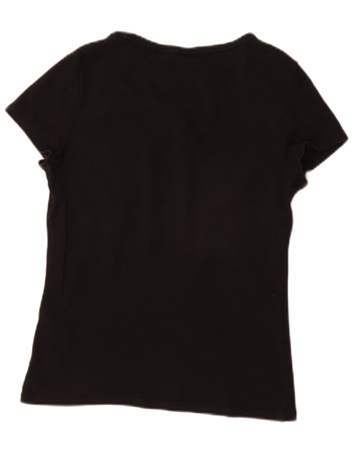 Camiseta feminina Levi's Top UK 12 médio algodão preto