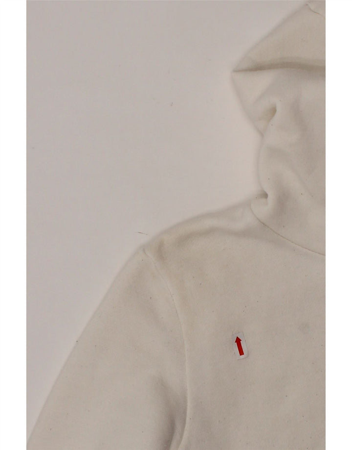 FILA Meninos Hoodie Jumper 9-10 Anos Algodão Branco