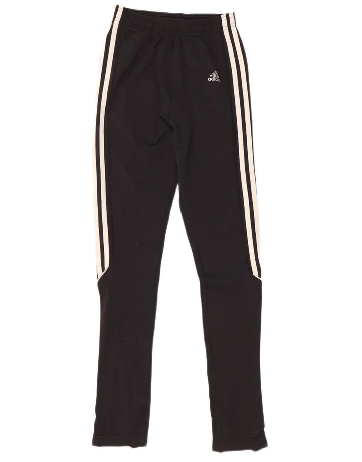 Calça Adidas Climalite Feminina UK 10 Pequena Poliamida Preta