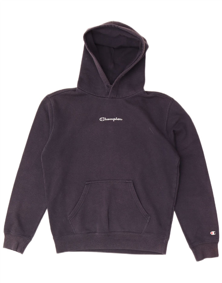 Jumper com capuz masculino Champion pequeno azul marinho