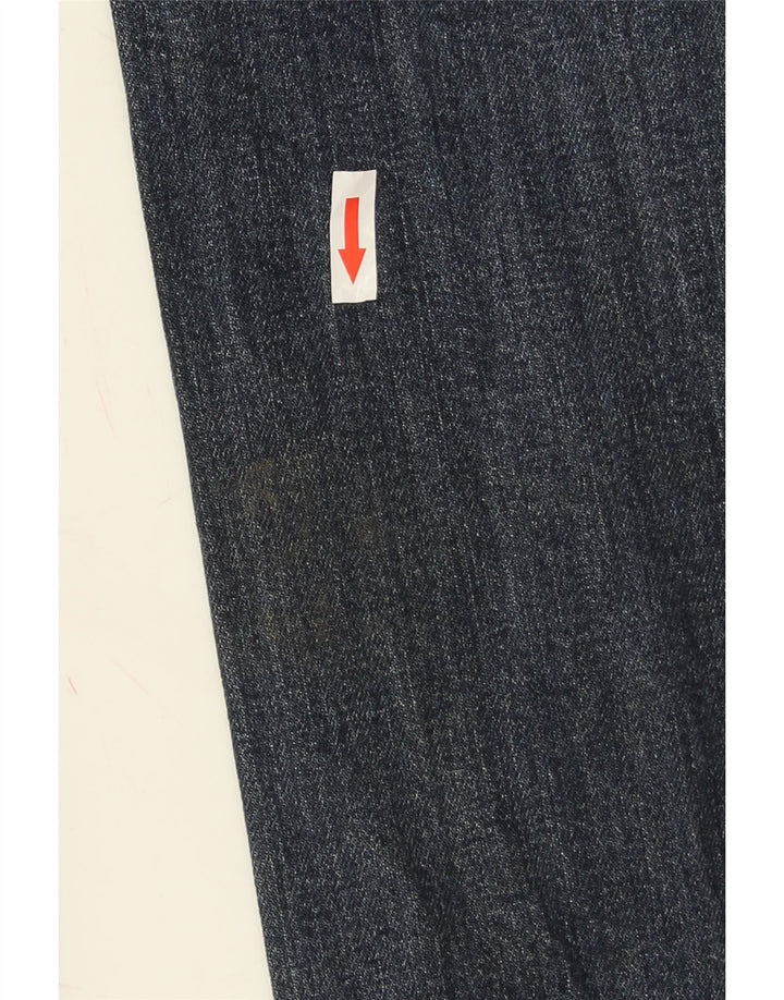 Calça jeans feminina Hobbs Bootcut UK 12 médio W32 L32 azul marinho algodão