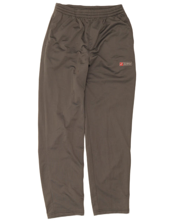 Calça de treino masculina Lotto UK 40/42 poliéster cinza grande