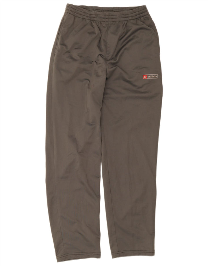 Calça de treino masculina Lotto UK 40/42 poliéster cinza grande
