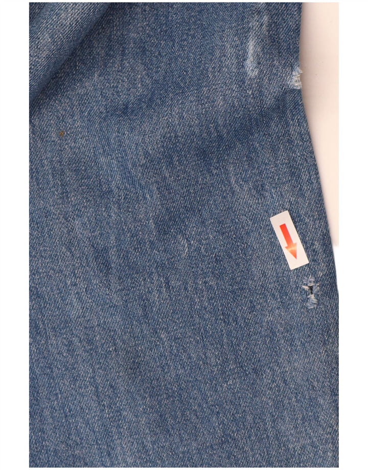 Levi's Masculino 521 Straight Jeans W38 L34 Azul Algodão