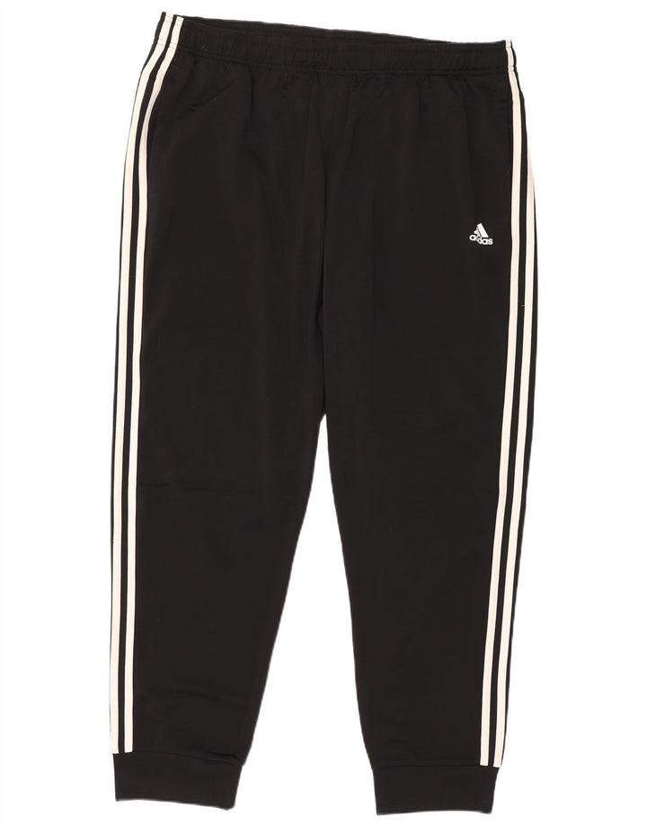 Calça de treino masculina Adidas Joggers 2XL poliéster preto