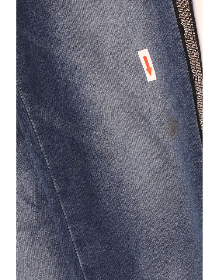 Calça Jeans Skinny Feminina Benetton W27 L27 Azul