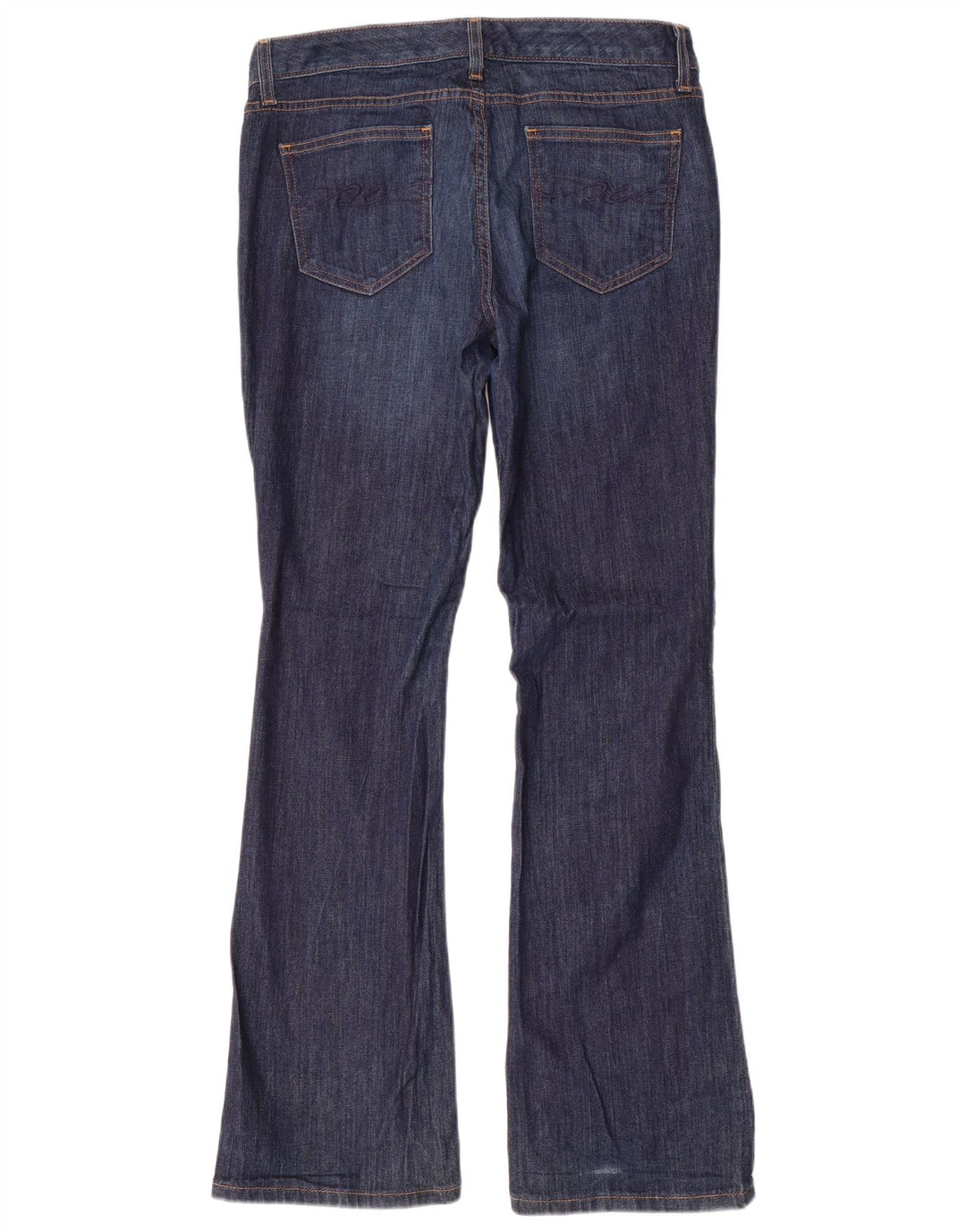 Jeans feminino Tommy Hilfiger cintura baixa bootcut US 8 médio W32 L32 azul marinho