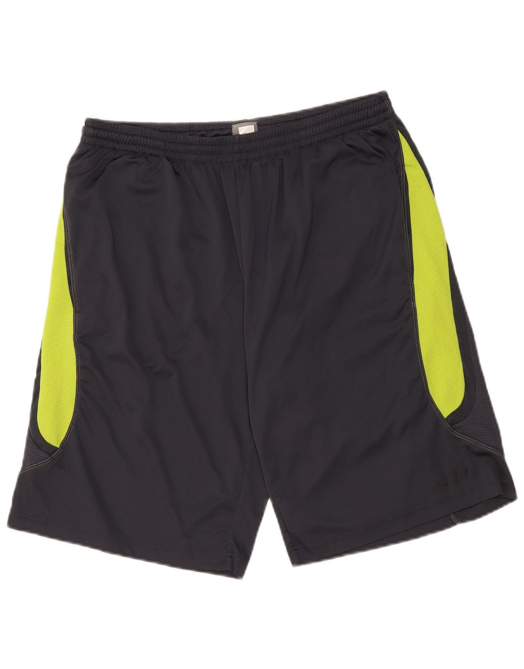 Shorts esportivos masculinos da Umbro XL cinza colorblock