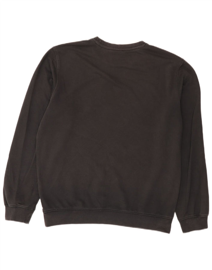 Champion moletom gráfico masculino jumper grande algodão preto