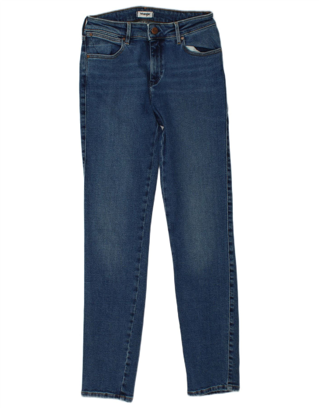 Jeans slim feminino WRANGLER W28 L32 algodão azul