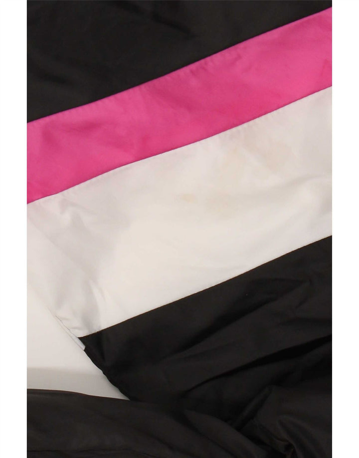 Poliéster preto de Colorblock do XL do revestimento superior do fato de treino dos homens do vintage