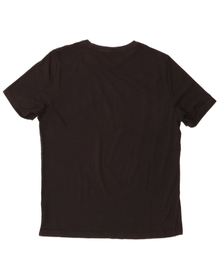 Camiseta masculina PUMA Graphic Top médio algodão preto