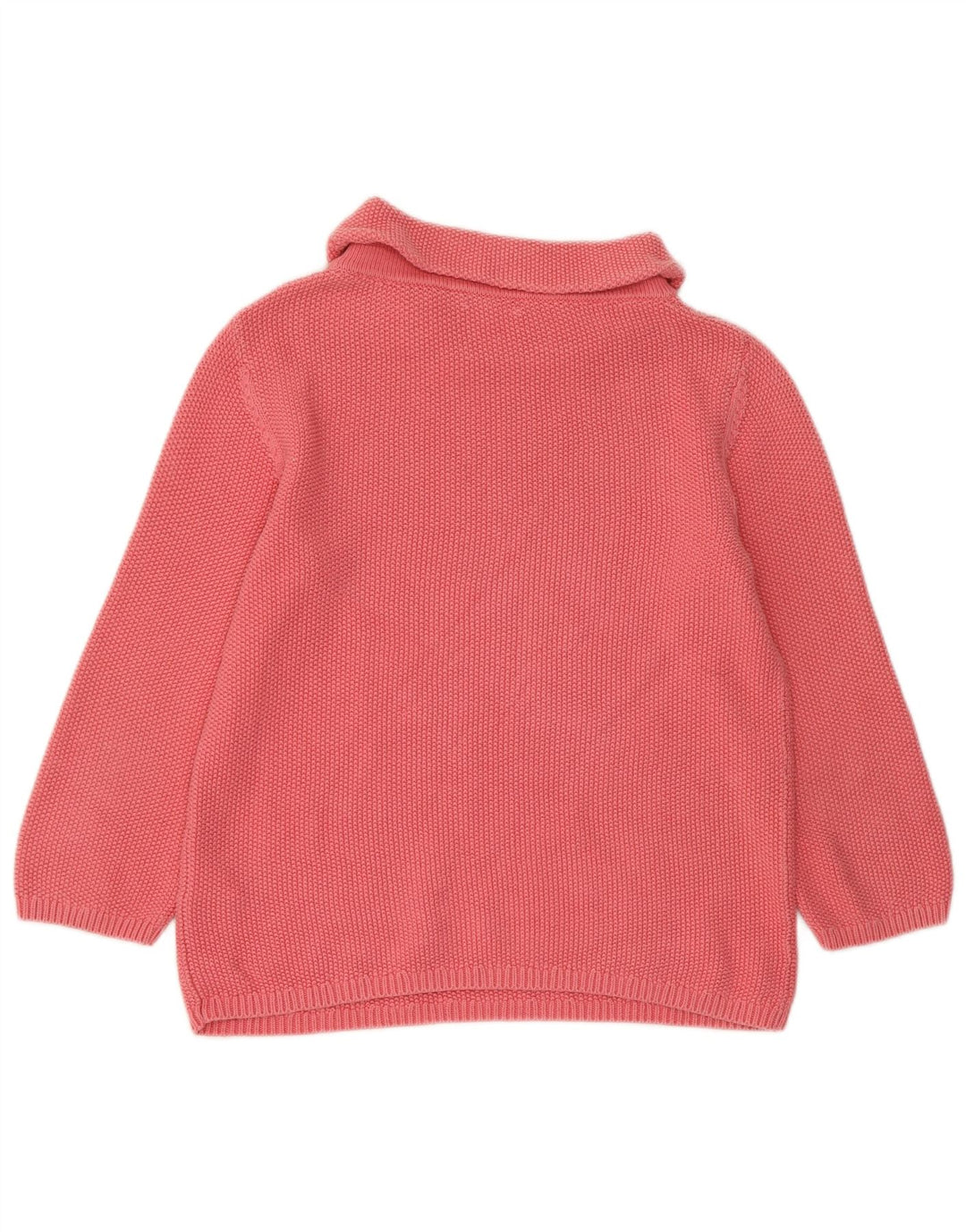 HOBBS Suéter feminino oversized manga 3/4 com gola redonda Reino Unido 6 XS rosa