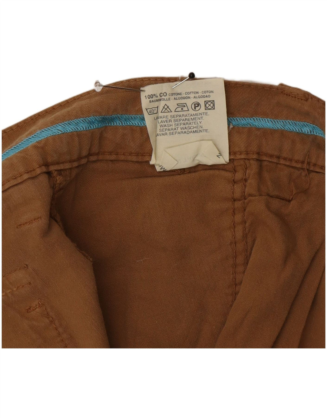 Carrera Mens Cargo Shorts IT 56 3XL W40 Algodão Bege