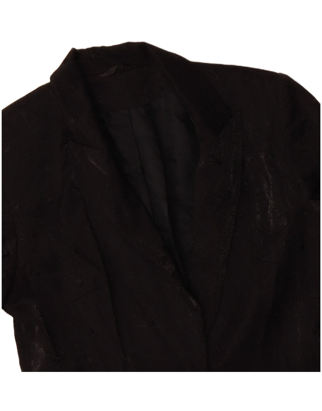 Sobretudo feminino RICHARDS UK 10 pequeno preto floral viscose