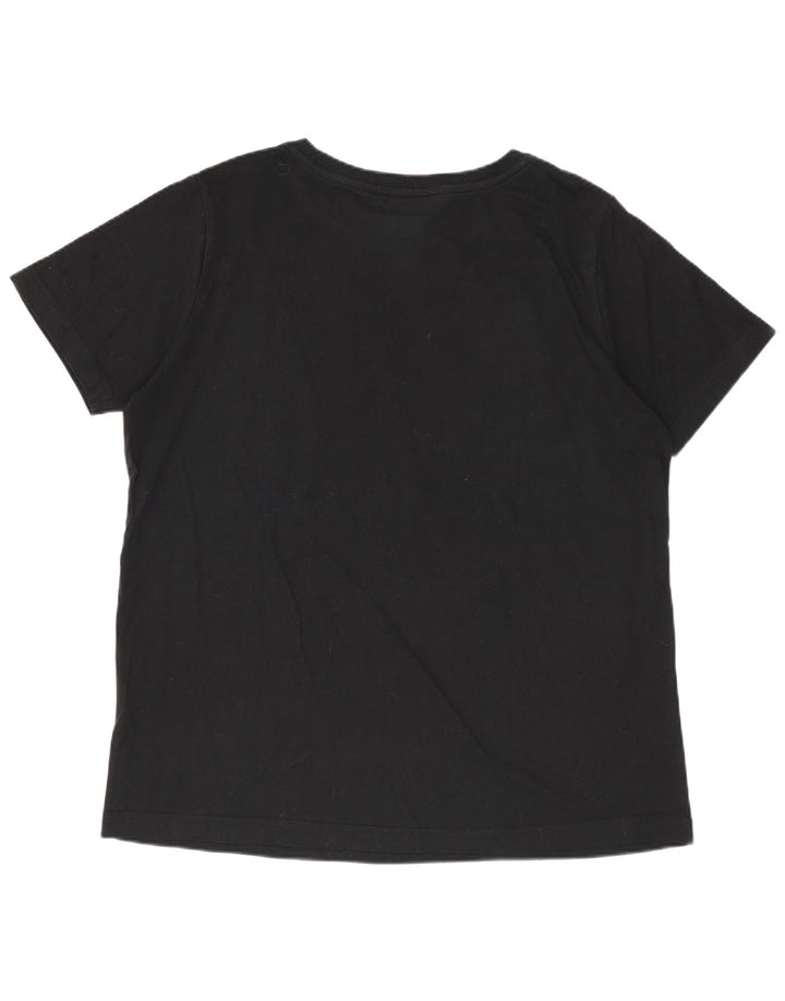 Camiseta Nike Feminina Graphic Top UK 16 Grande Preto