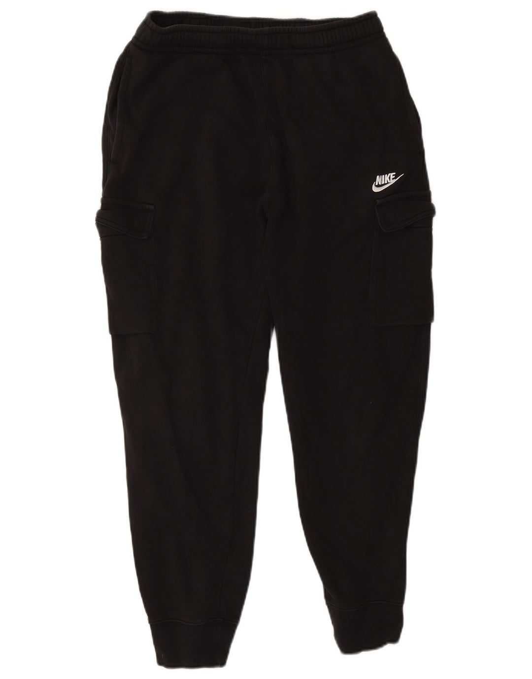 Nike Mens Cargo Calças de treino Joggers Médio Algodão Preto