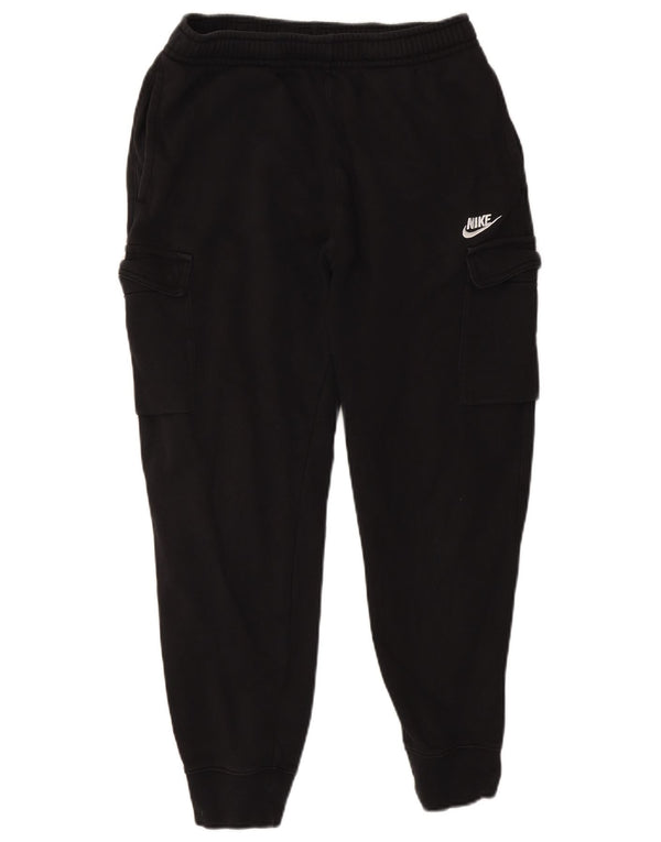 Nike Mens Cargo Calças de treino Joggers Médio Algodão Preto