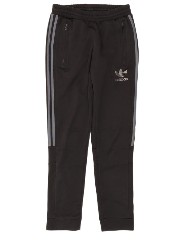 Adidas Mens Treino Calças Joggers Pequeno Poliéster Preto