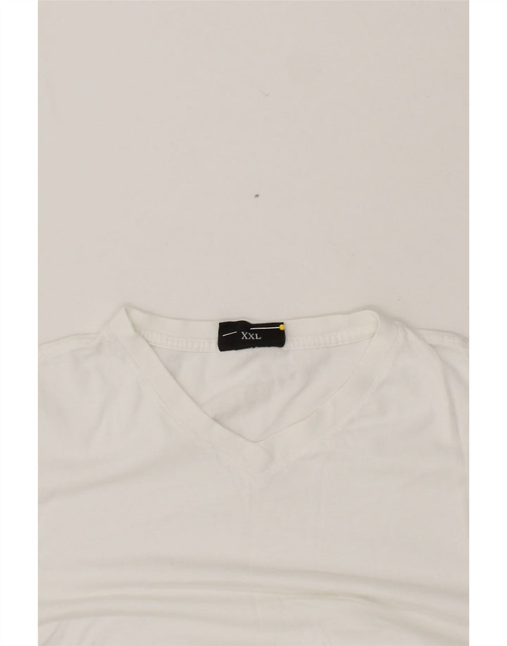 BOSS ORANGE Mens T-Shirt Top 2XL White Cotton Vintage Boss Orange and Second-Hand Boss Orange from Messina Hembry 