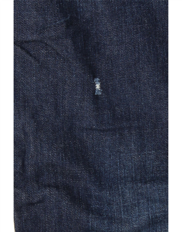 French Connection Mens Slim Jeans W30 L33 Azul Marinho Algodão