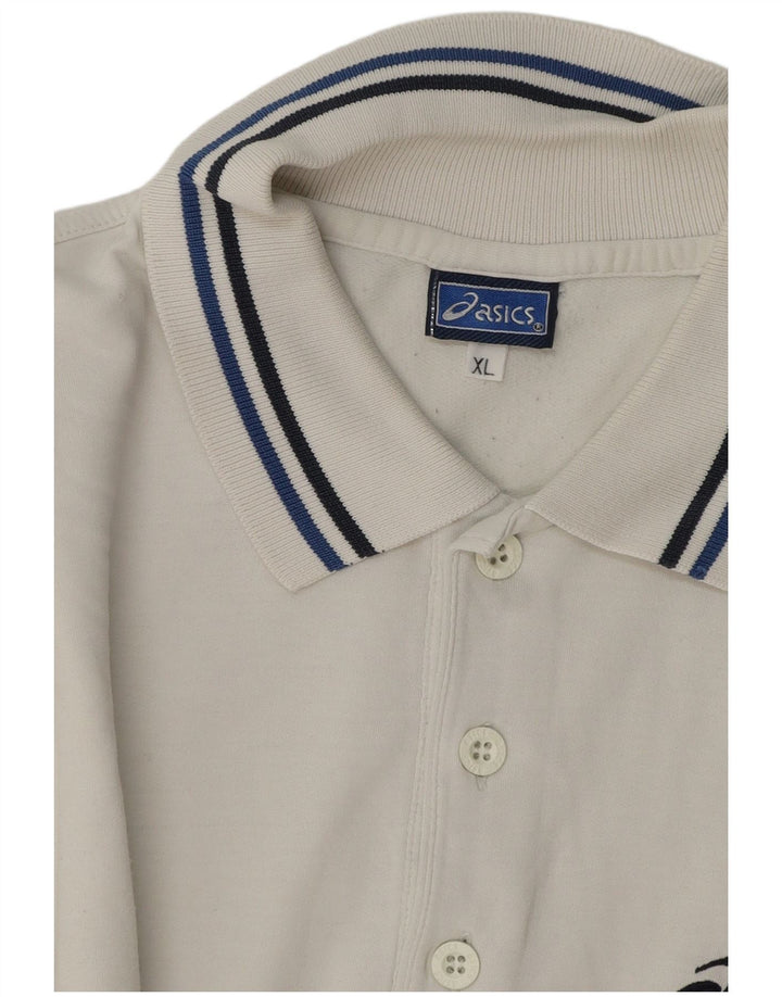 Camisa Polo Masculina Asics XL Branca
