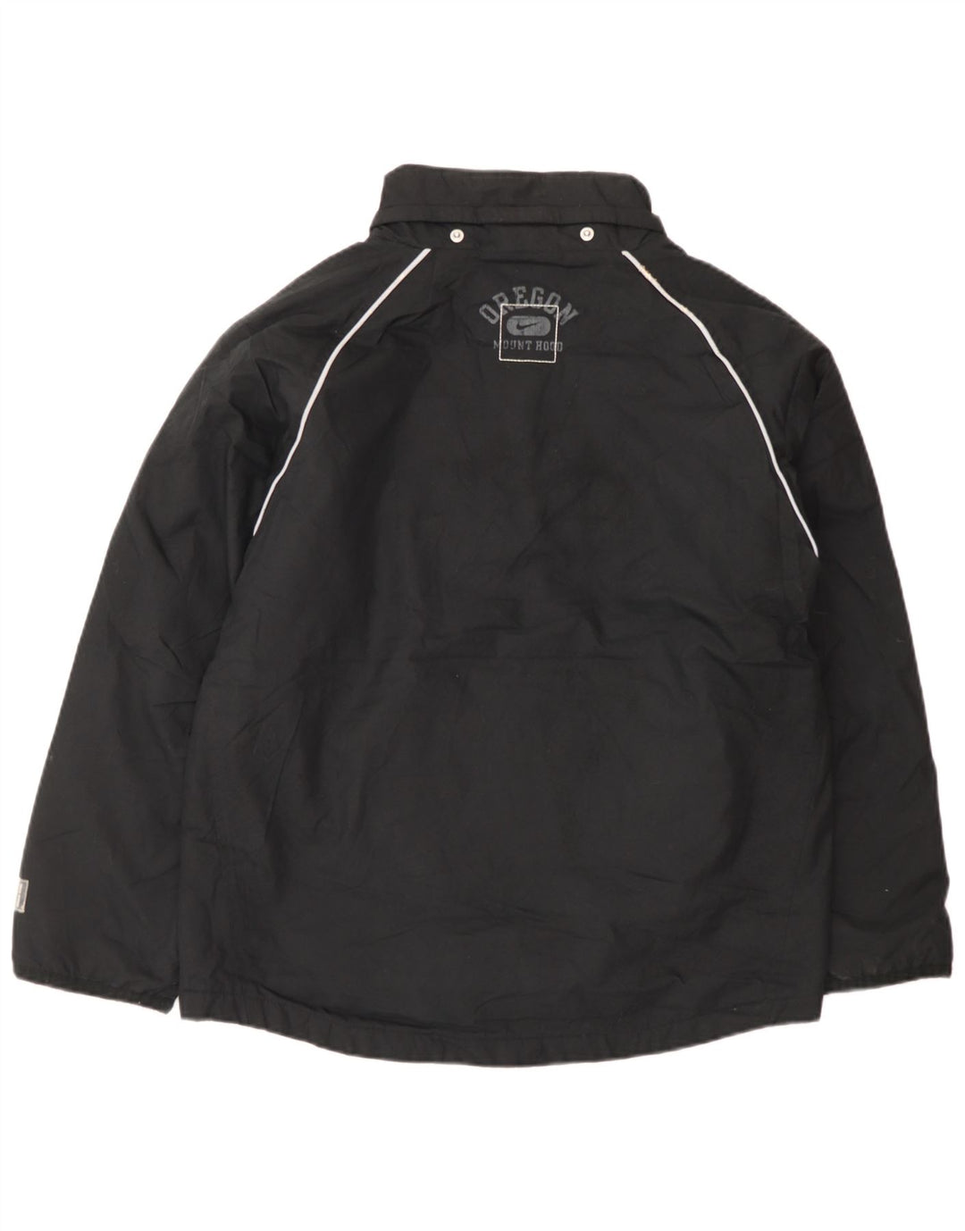 Jaqueta Nike Boys Graphic Anorak 12-13 anos grande poliéster preto