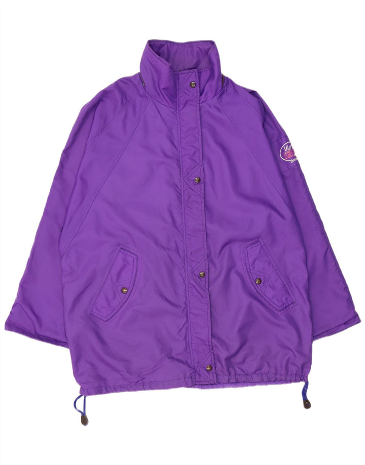 Capa de chuva feminina grande Dolomite UK 16 grande roxa
