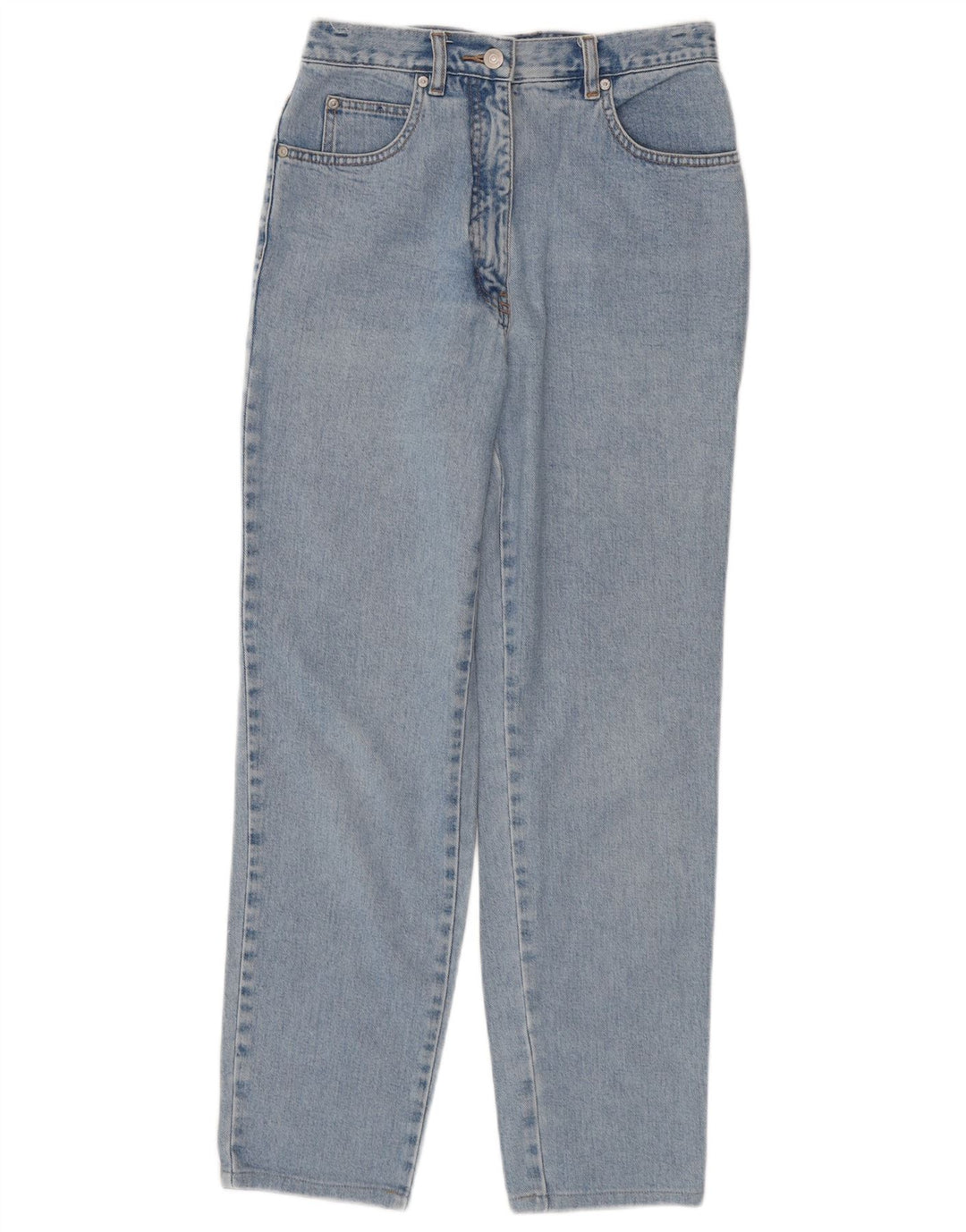 Calça Jeans Cônica Feminina CANDA IT 42 Médio W30 L30 Azul Algodão
