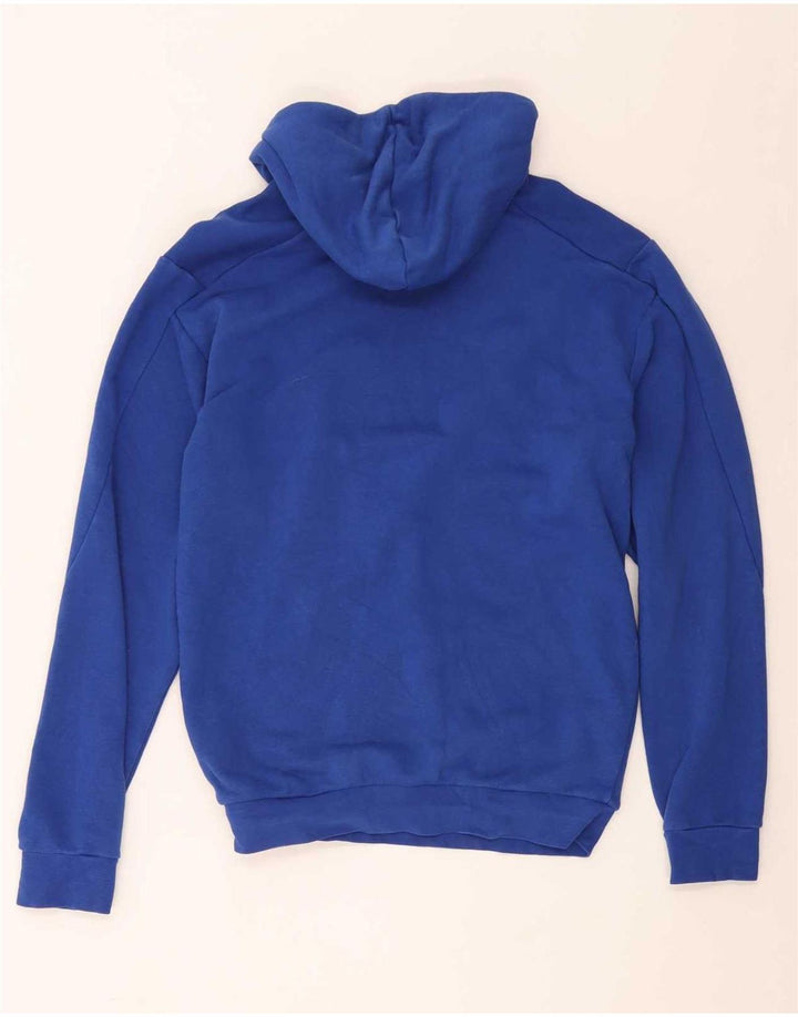 Adidas Mens Graphic Hoodie Jumper Médio Azul