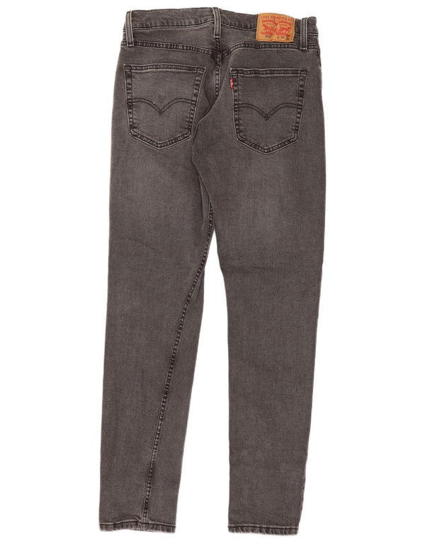 Calça jeans masculina Levi's 512 Slim Tapered W32 L32 cinza algodão