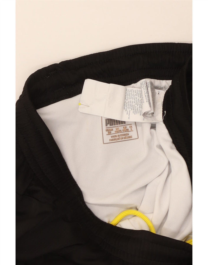 Puma Masculino BVB Dortmund Sport Shorts Pequeno Poliéster Preto