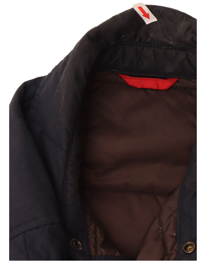 Jaqueta acolchoada masculina Fay UK 36 pequena azul marinho