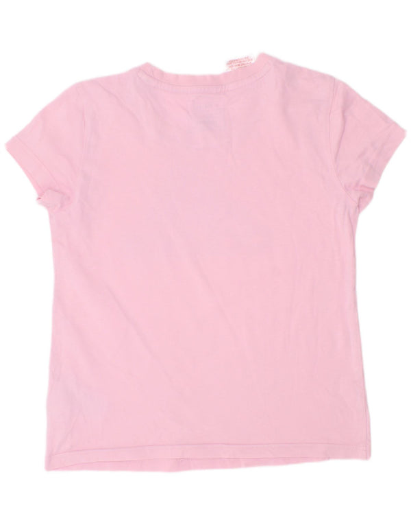 Adidas Camiseta Feminina Graphic Top 9-10 Anos Algodão Rosa