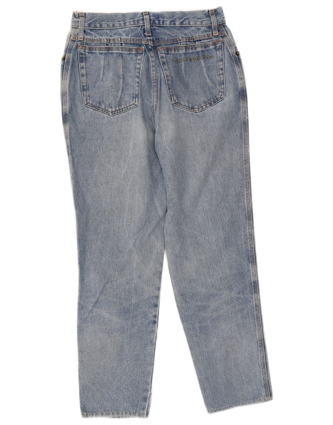 Calça jeans feminina Roccobarocco W31 L25 azul algodão