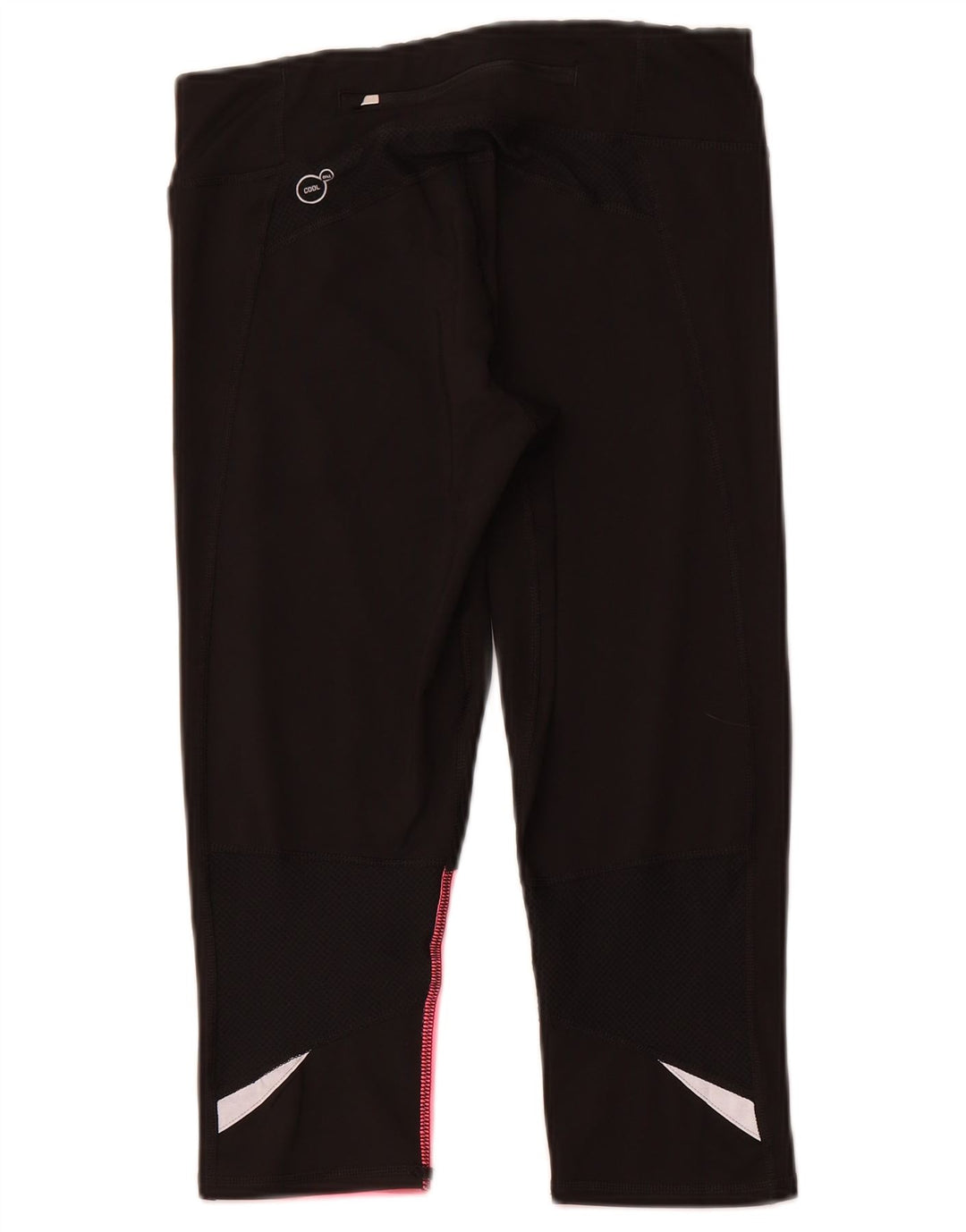 Puma Womens Capri Leggings UK 12 Médio Preto Colorblock Poliéster