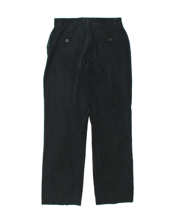 LEE Womens Straight Casual Trousers US 8 Medium W30 L32 Green Cotton Vintage Lee and Second-Hand Lee from Messina Hembry 