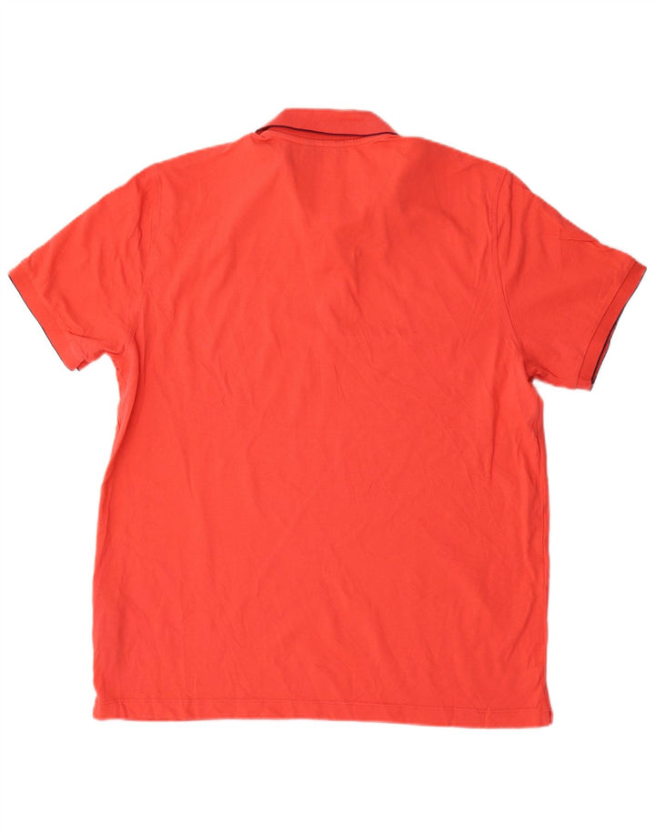 Camisa polo masculina Massimo Dutti XL algodão vermelho