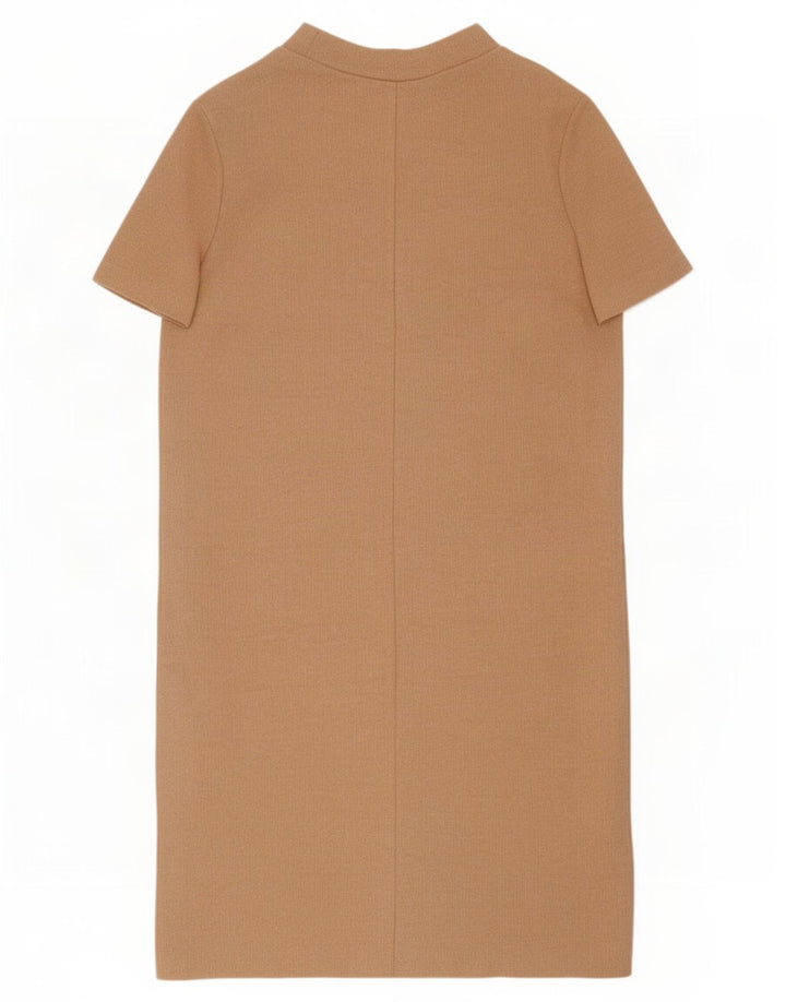Vestido feminino Zara UK 16 grande bege