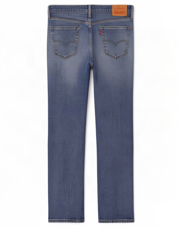 Jeans retos masculinos Levi's W34 L32 algodão azul